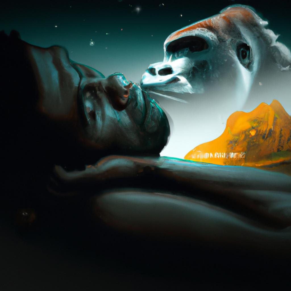 Imagem de capa do post "Descubra o Significado de Sonhar com Gorila: Uma Viagem Incrível!" com um desenho digital