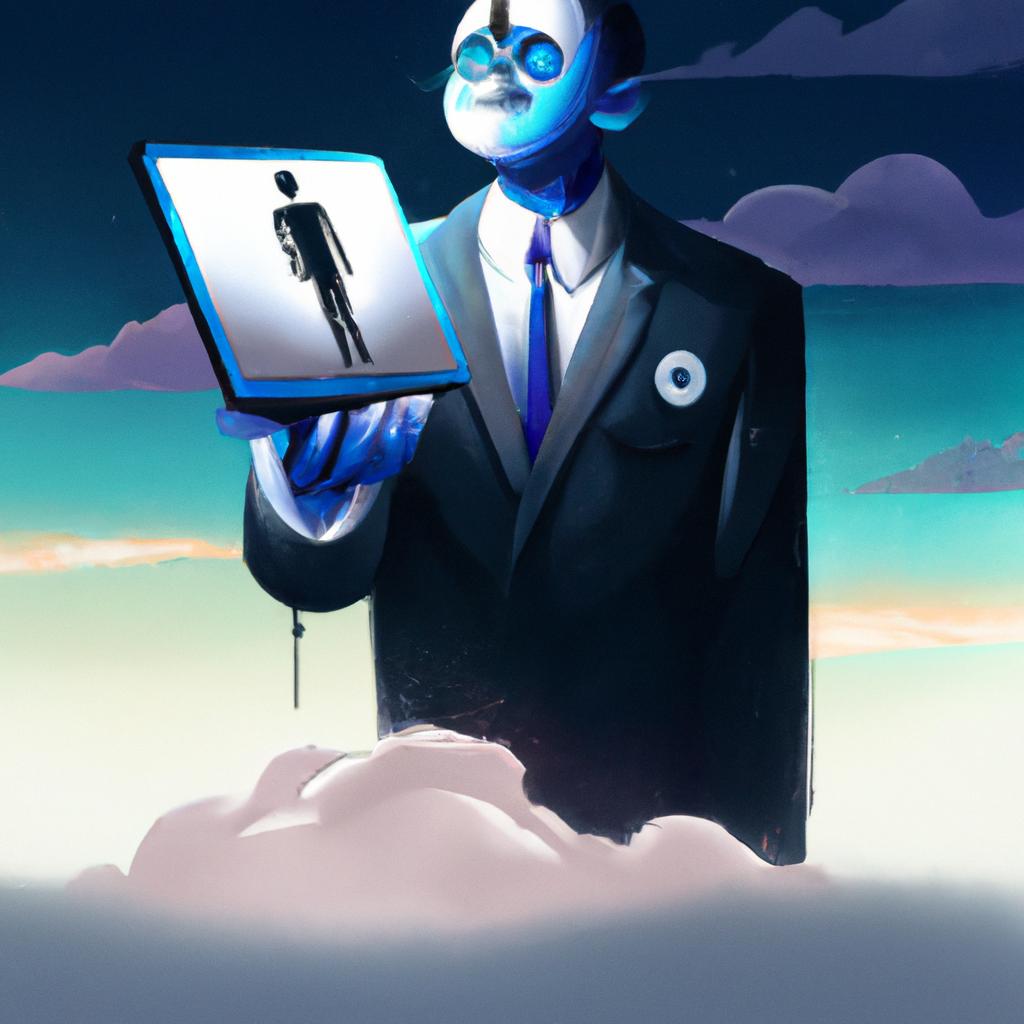 Imagem de capa do post "Descubra o Significado de Sonhar com o Chefe: Surpreenda-se!" com um desenho digital