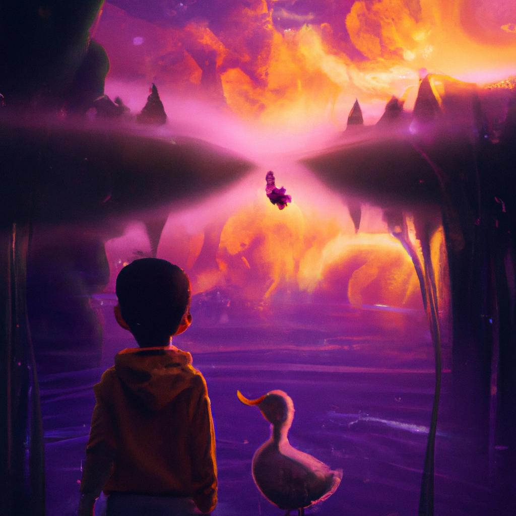 Imagem de capa do post Sonhar com Pato: Descubra o Significado Surpreendente! com um desenho digital