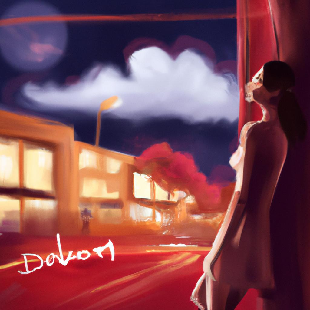 Imagem de capa do post "Descubra o Significado de Sonhar com Prostituta!" com um desenho digital
