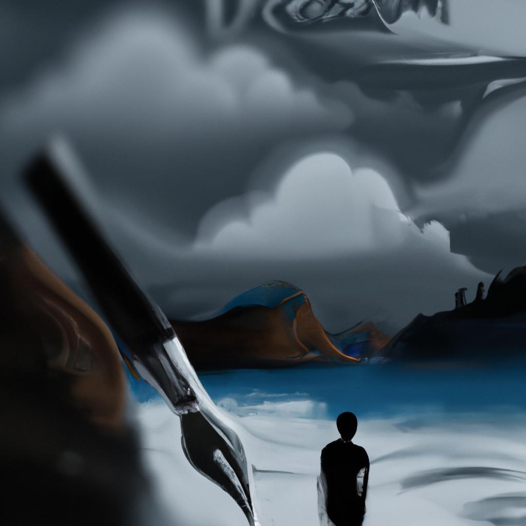 Imagem de capa do post Sonhar com Tinta: Descubra seu Significado! com um desenho digital