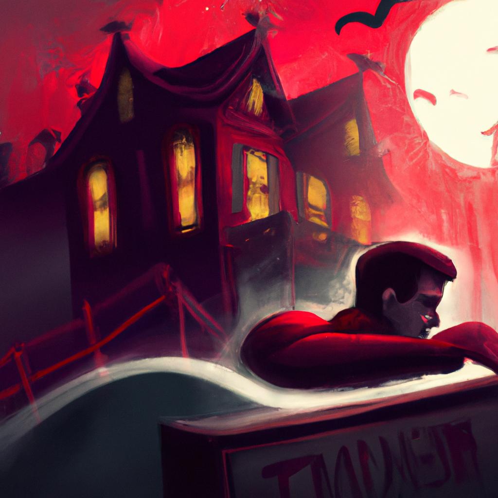 Imagem de capa do post Descubra o Significado de Sonho com Vampiro! com um desenho digital
