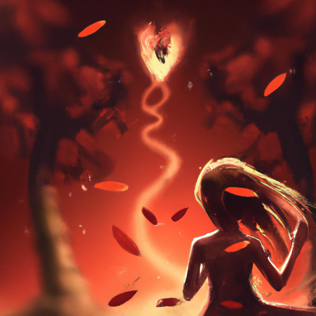Imagem de capa do post Descubra o Significado do Sonho com Sangue: Uma Revelação Surpreendente! com um desenho digital