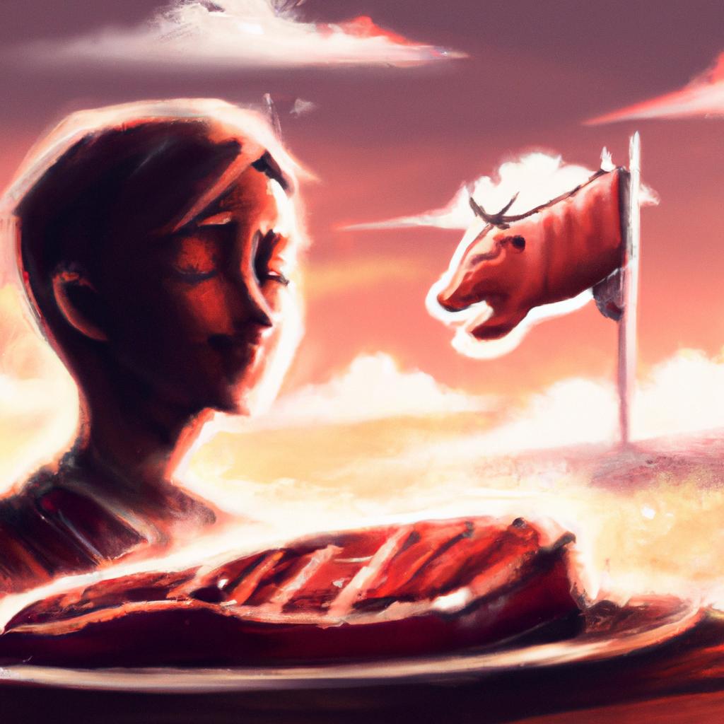 significado sonhar com carne assada3
