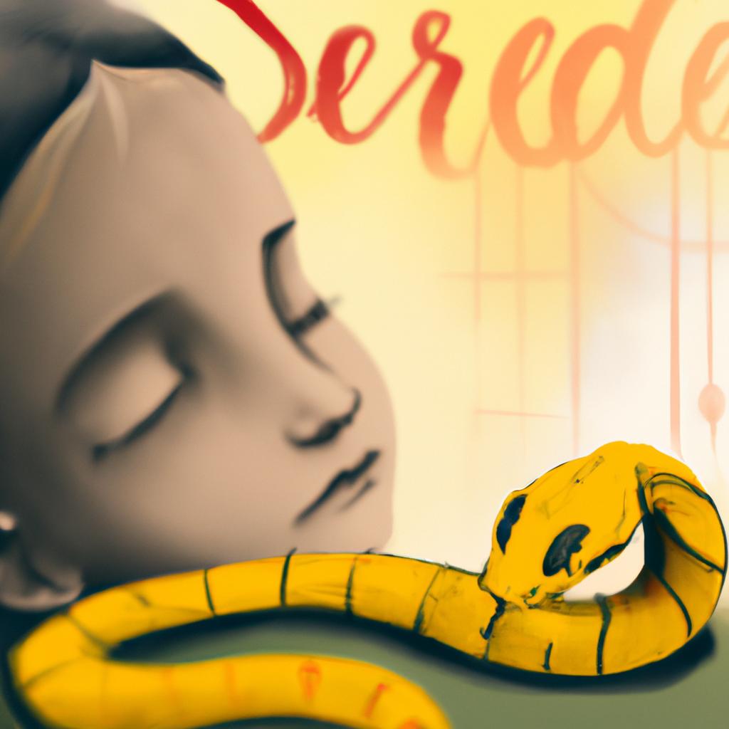 significado sonhar com cobra amarela2