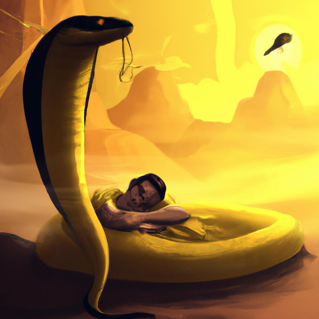 significado sonhar com cobra amarela3