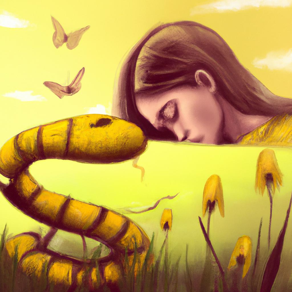 significado sonhar com cobra amarela4