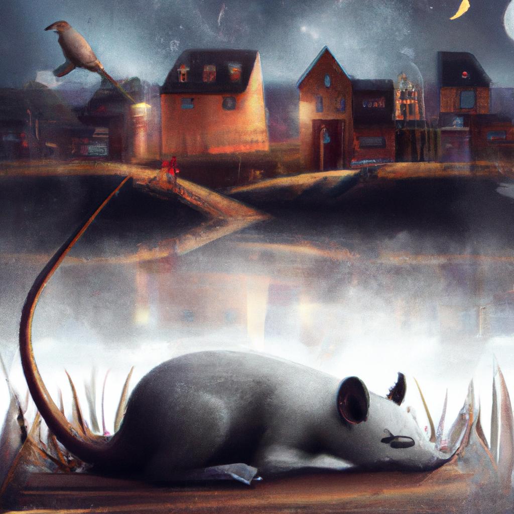 Imagem de capa do post "Descubra o Significado de Sonhar com Rato: Surpreendentes Revelações!" com um desenho digital
