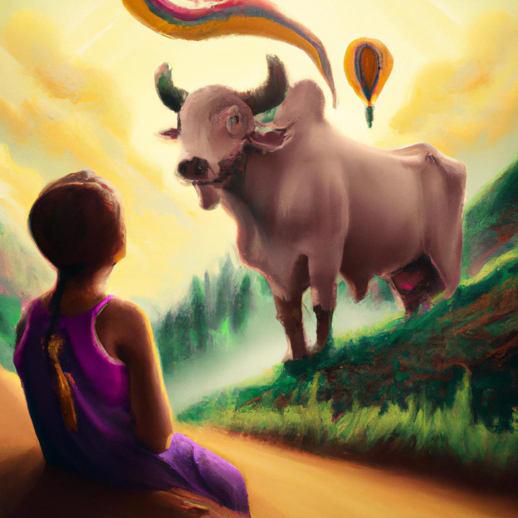 sonha com vaca brava3