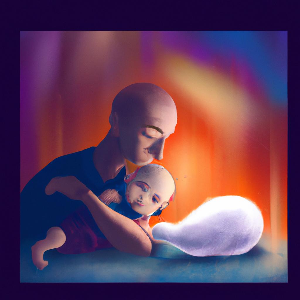 Imagem de capa do post "Bebês Sonham? Conheça os Significados e Mistérios dos Sonhos! com um desenho digital