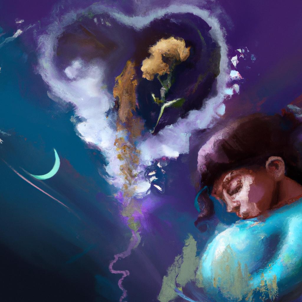 Imagem de capa do post "Descubra o Significado de Sonhar com Amante Gravida!" com um desenho digital