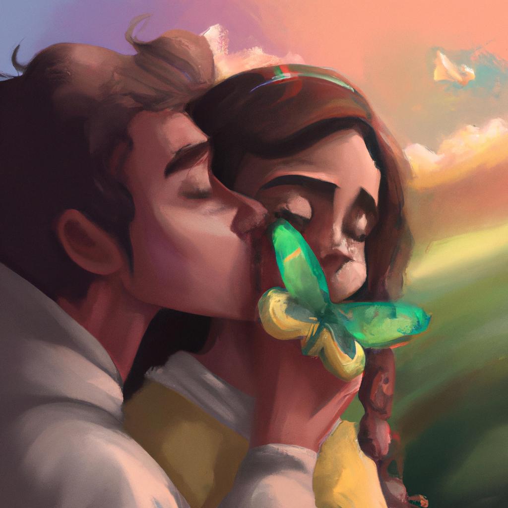 Imagem de capa do post Sonhar Com Amigo Beijando na Boca: Descubra Seu Significado! com um desenho digital