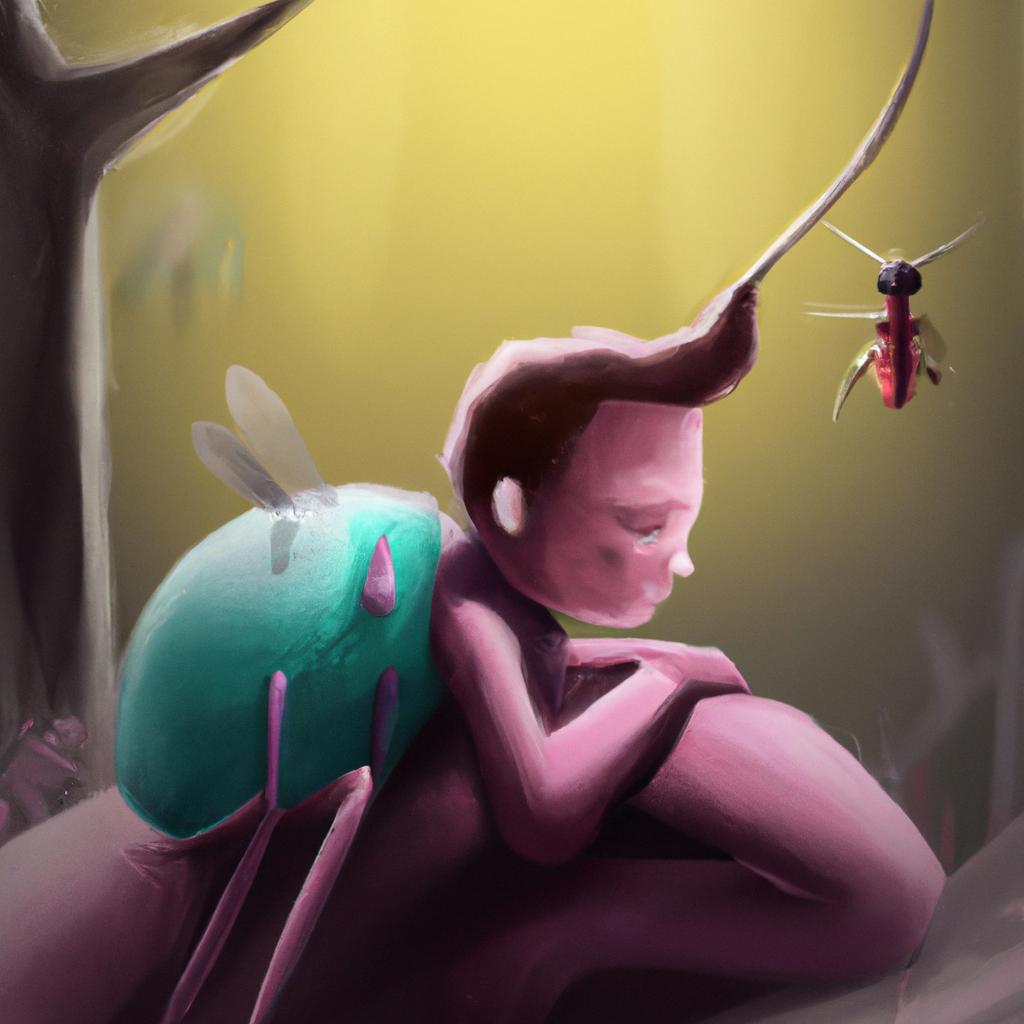 Imagem de capa do post Sonhar com Barata e Formiga: O que Significa? com um desenho digital