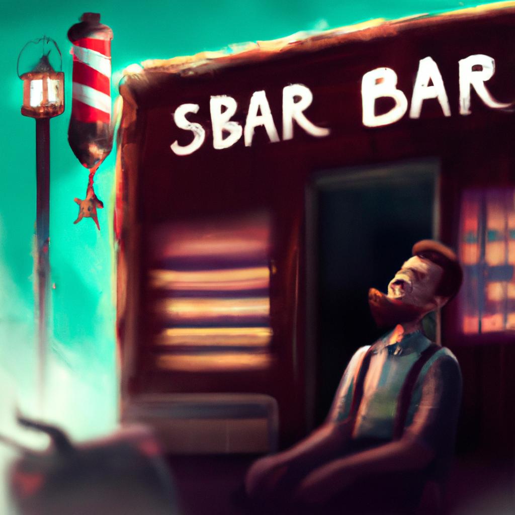 Imagem de capa do post Sonhar com Barbearia: Revelações surpreendentes sobre o seu subconsciente! com um desenho digital
