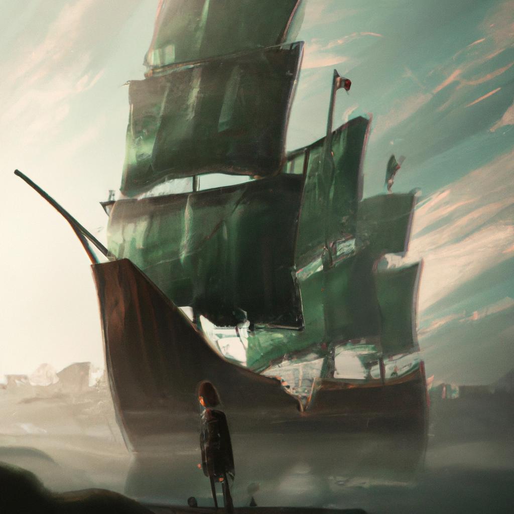 Imagem de capa do post Sonhar com Barco Grande: Descubra o Significado! com um desenho digital