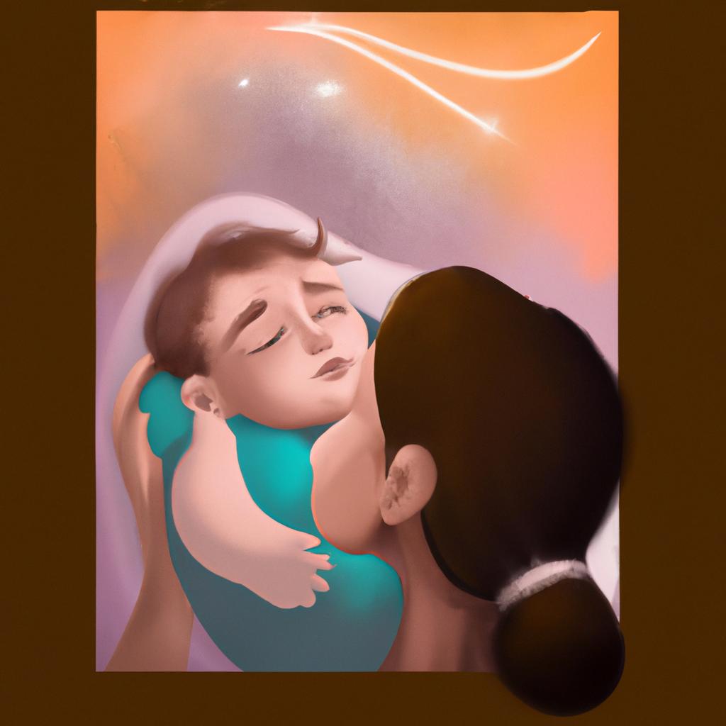 Imagem de capa do post "Sonhar com Bebê Fazendo Xixi no Colo: Entenda o Significado!" com um desenho digital