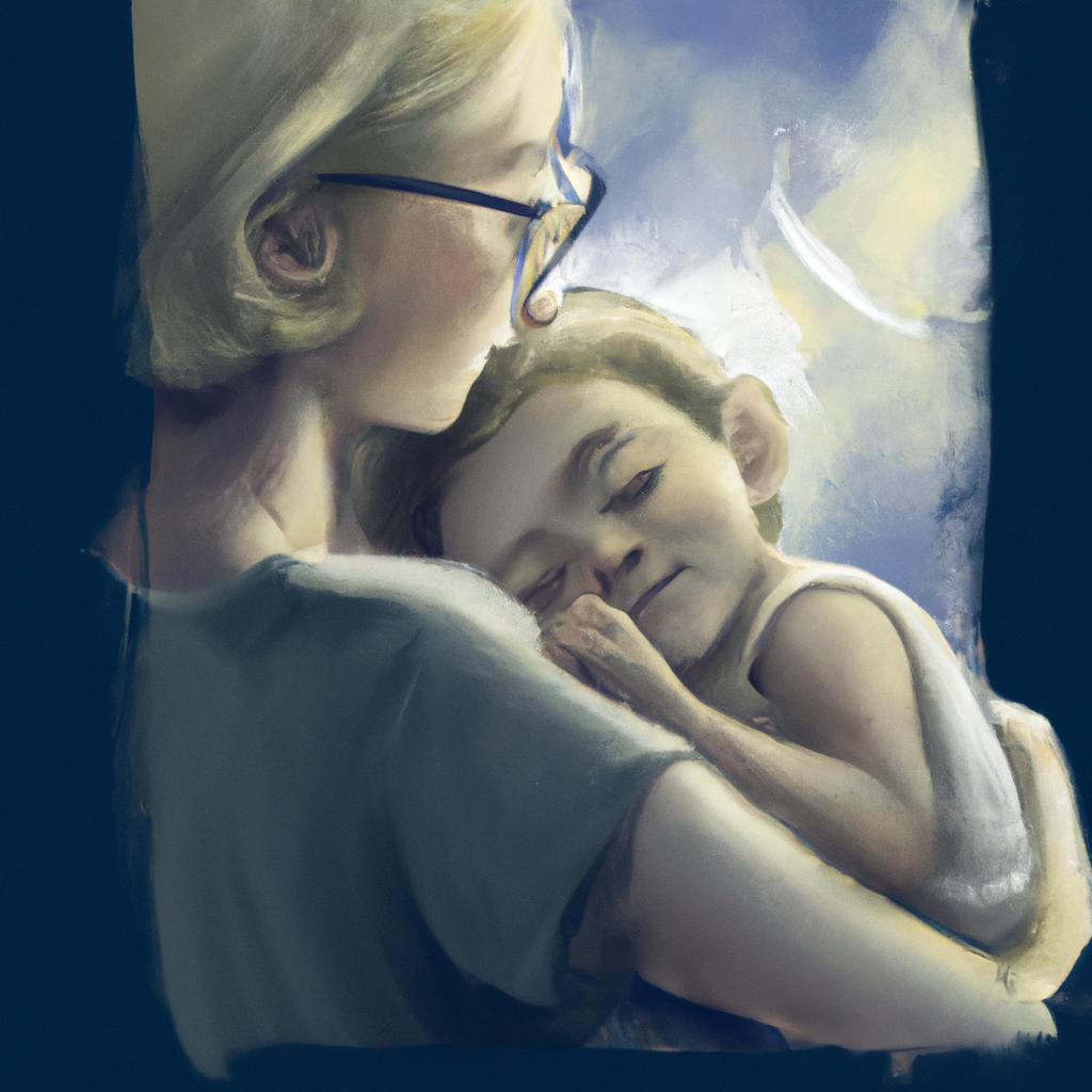 Imagem de capa do post "Sonhar com Bebê no Meu Colo: Descubra o que Significa!" com um desenho digital