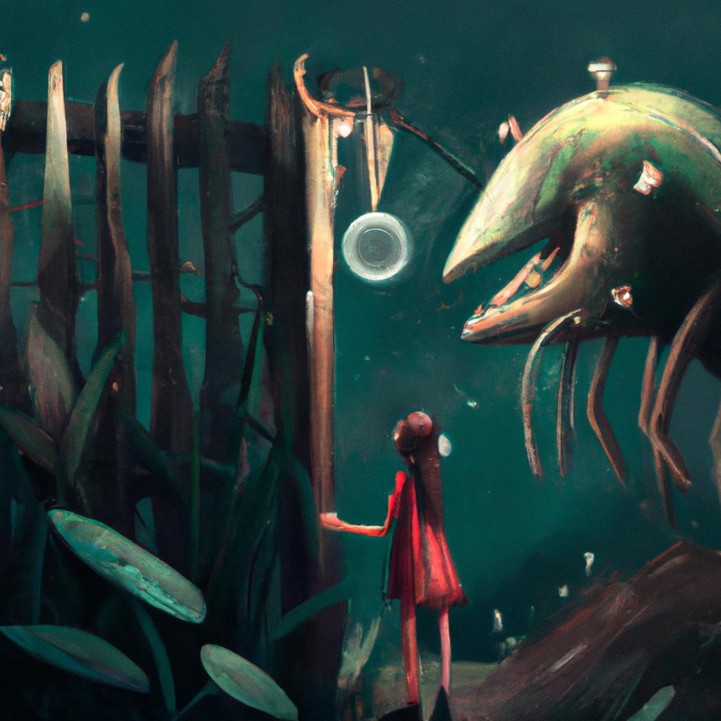 Imagem de capa do post "Sonhar com Bichos Rastejantes e Estranhos: Descubra o que Significa!" com um desenho digital