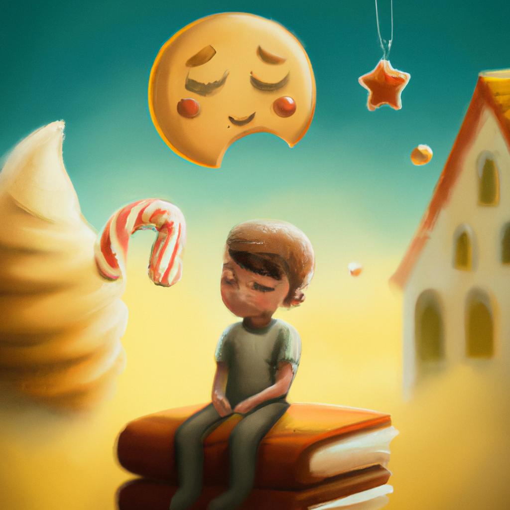 Imagem de capa do post "Significado de Sonhar com Biscoito: Descubra o que isso Representa!" com um desenho digital
