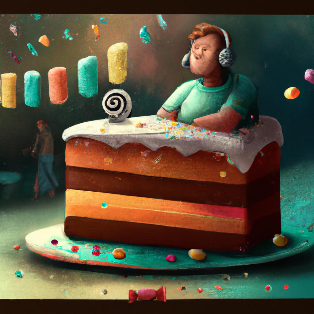 Imagem de capa do post Sonhar com Bolo Confeitado: Descubra o Significado! com um desenho digital