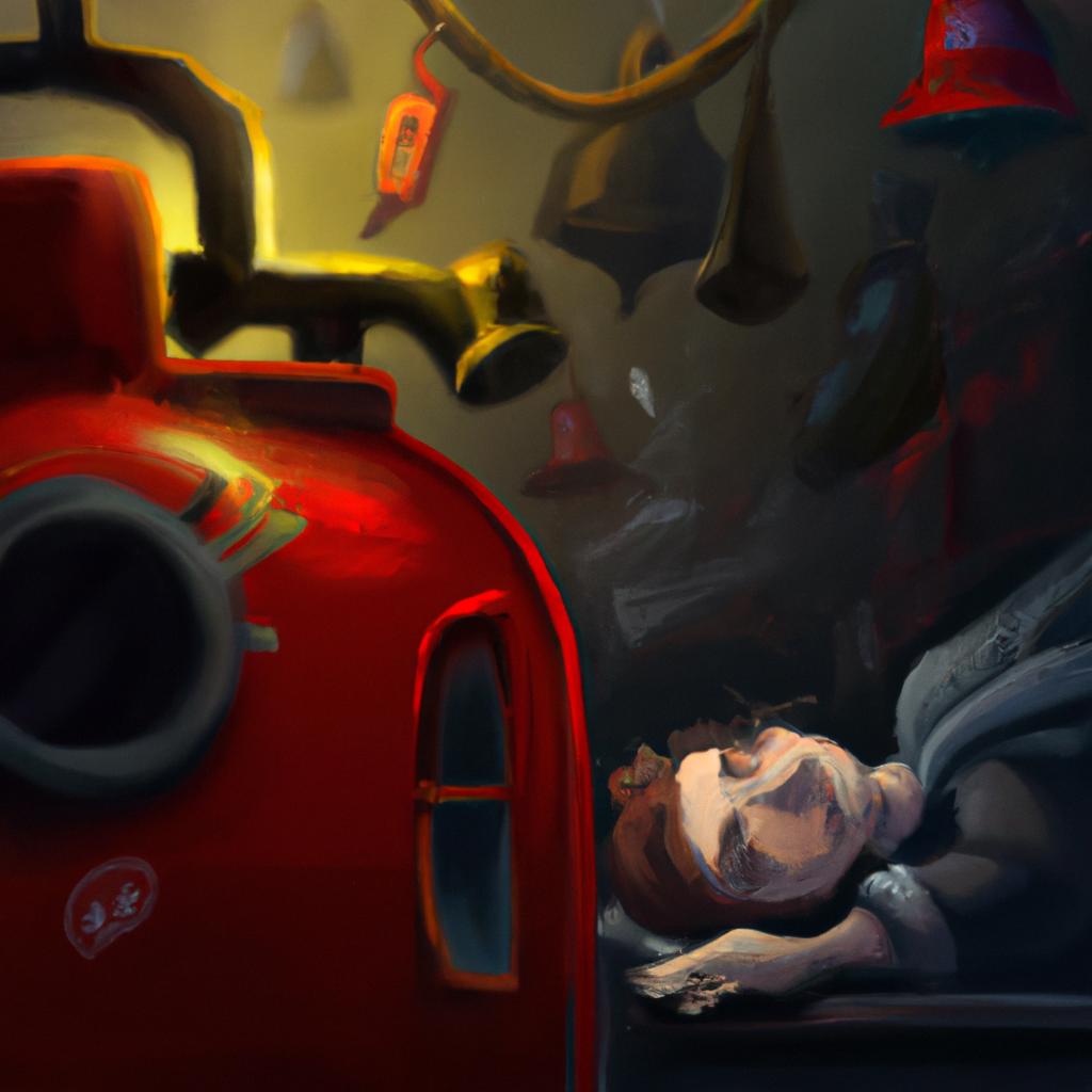 Imagem de capa do post "Descubra o Que Significa Sonhar com Bombeiro!" com um desenho digital