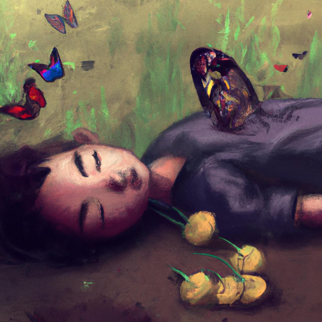 Imagem de capa do post Descubra o Significado de Sonhar com Borboleta Morta! com um desenho digital