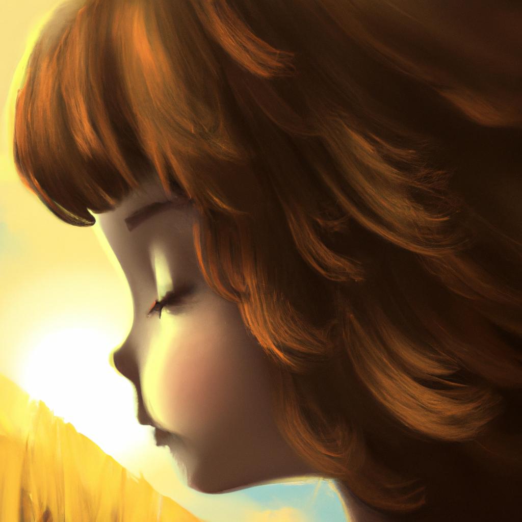 Imagem de capa do post "Sonhar com Cabelo Grande: O Que Significa?" com um desenho digital