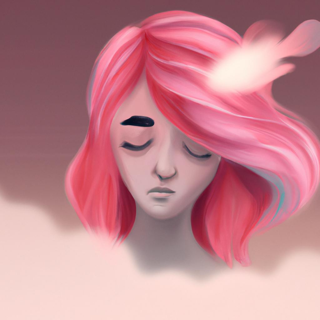 Imagem de capa do post Sonhando com Cabelo Rosa: Descubra o Significado! com um desenho digital