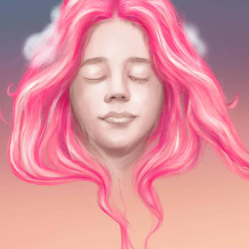 sonhar com cabelo rosa4