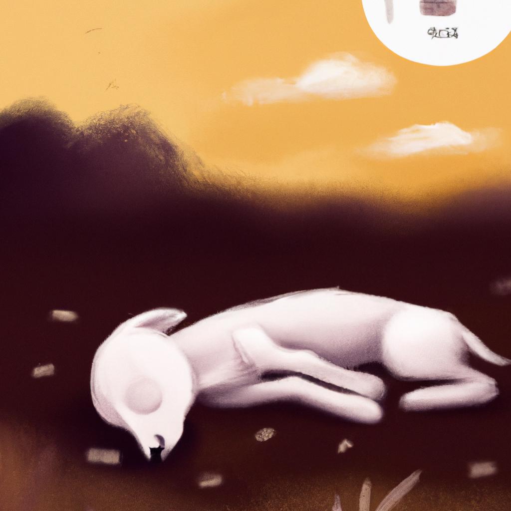 sonhar com cachorro branco morto3