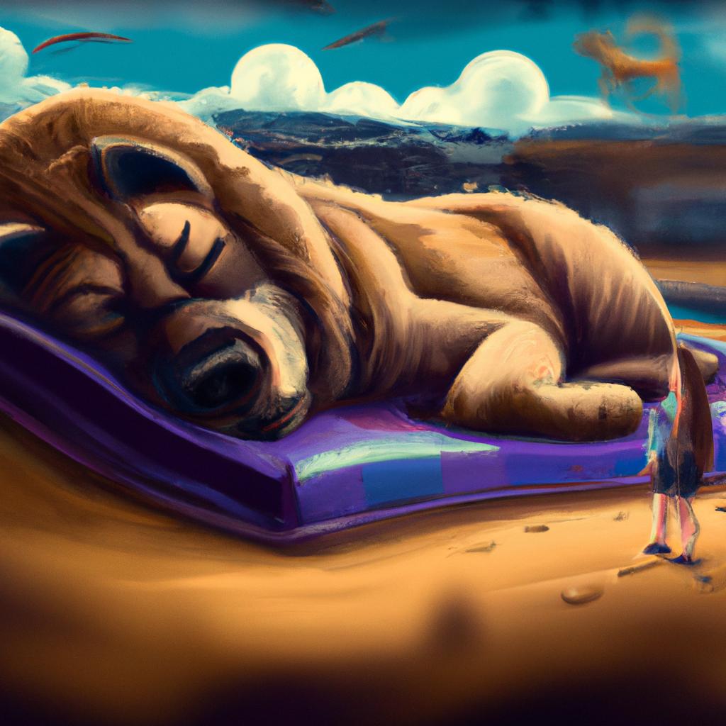 Imagem de capa do post "Sonhar com Cachorro Cheio de Carrapatos: Entenda seu Significado!" com um desenho digital