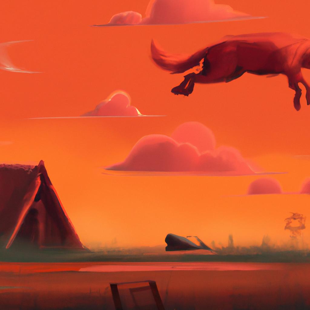Imagem de capa do post "Descubra o Significado de Sonhar com Cachorro Fugindo!" com um desenho digital