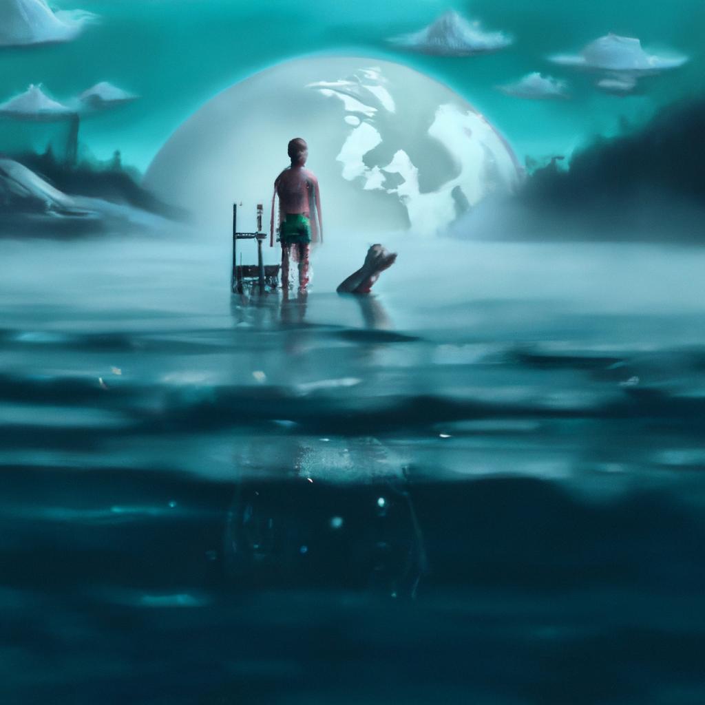 sonhar com cachorro na agua2