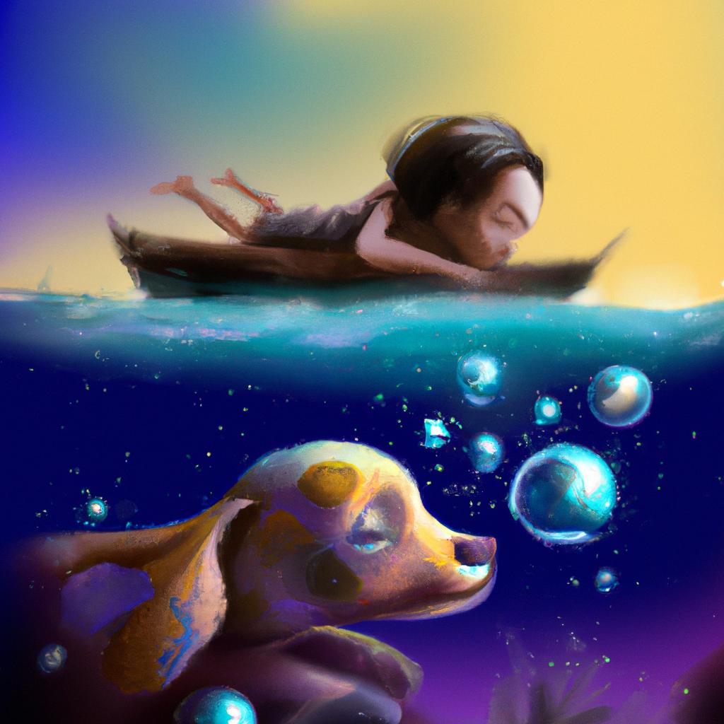 sonhar com cachorro na agua4
