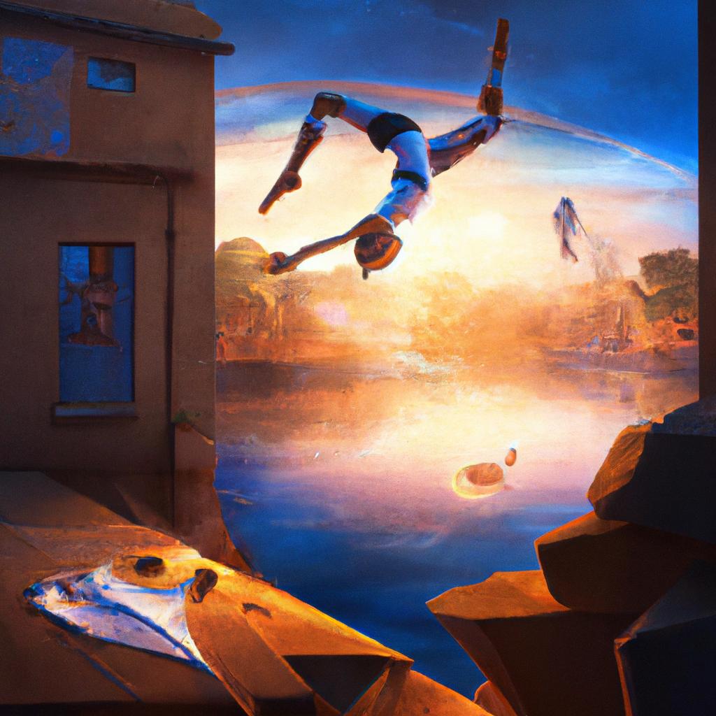 Imagem de capa do post "Sonhar com Capoeira: Descubra o Significado de Seu Sonho!" com um desenho digital