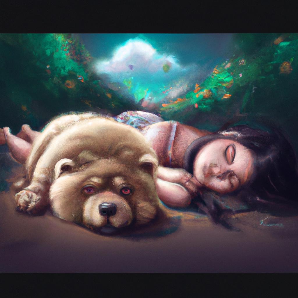 Imagem de capa do post "Descubra o Significado de Sonhar com Carrapato de Cachorro!" com um desenho digital