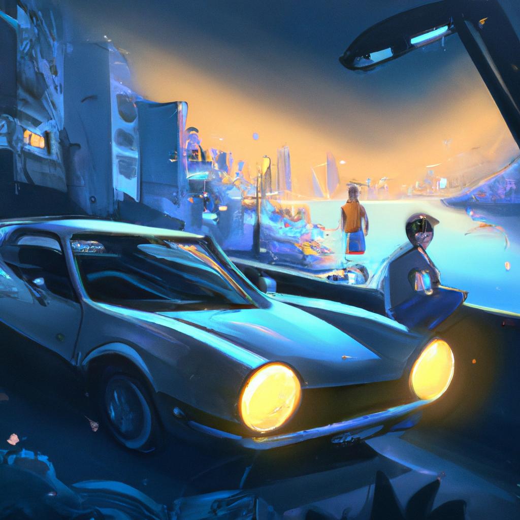 Imagem de capa do post "Descubra o Significado de Sonhar com Carro Roubado!" com um desenho digital