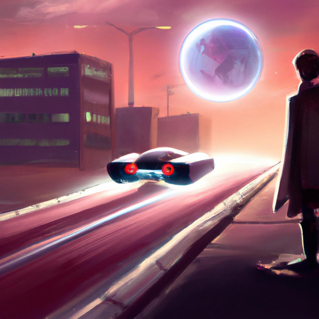 Imagem de capa do post "Sonhar com Carro Sem Motorista: Descubra o Significado!" com um desenho digital