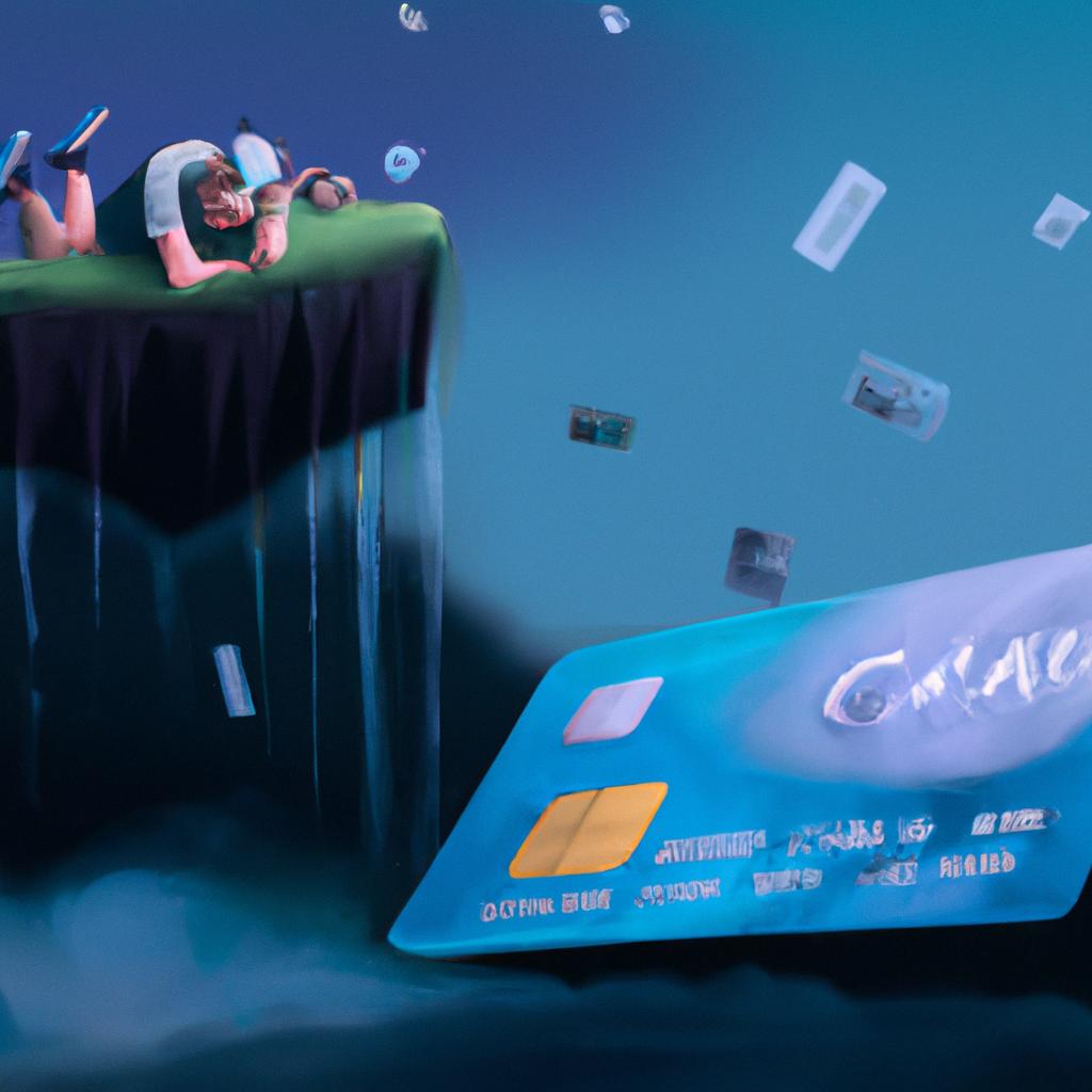 Imagem de capa do post "Descubra o que Significa Sonhar com Cartão de Crédito Quebrado!" com um desenho digital