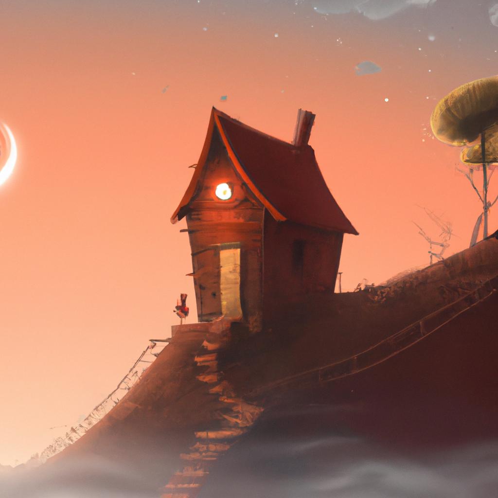 Imagem de capa do post "Sonhar com Casa em Construção: Descubra o Que Significa!" com um desenho digital