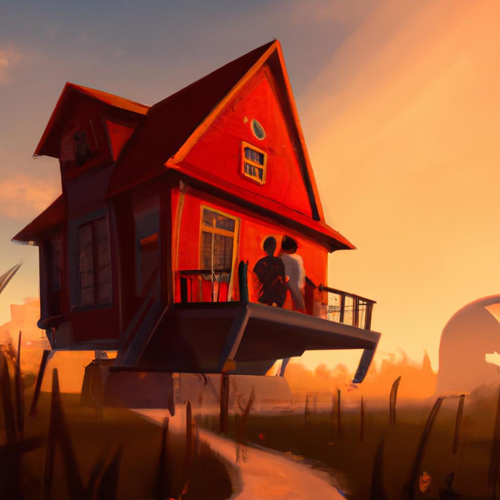 Imagem de capa do post "Sonhar com Casa Muito Grande: Descubra Seu Significado!" com um desenho digital