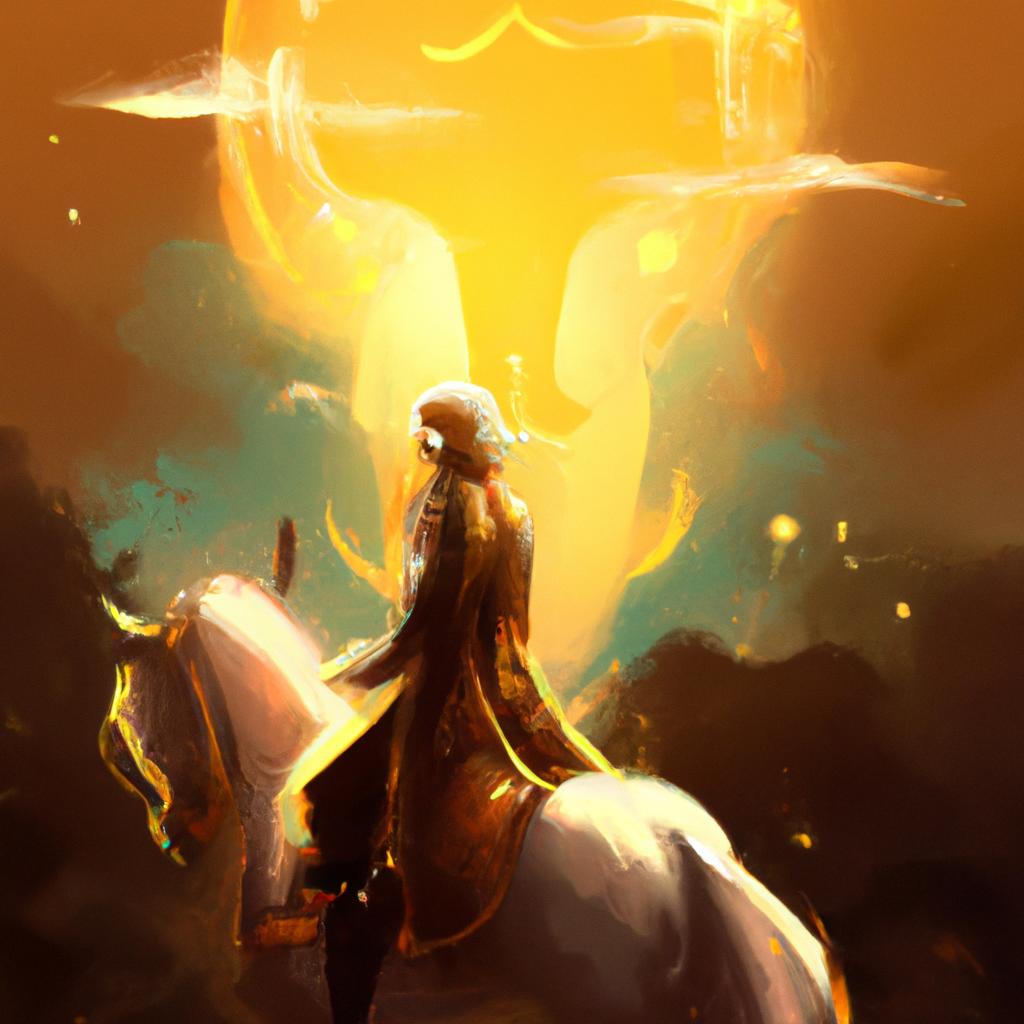 sonhar com cavalo dourado3