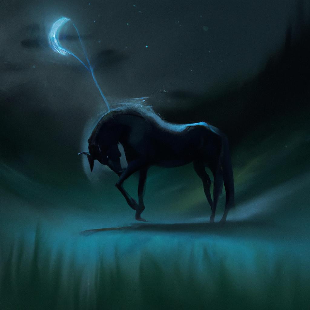 sonhar com cavalo preto manso2