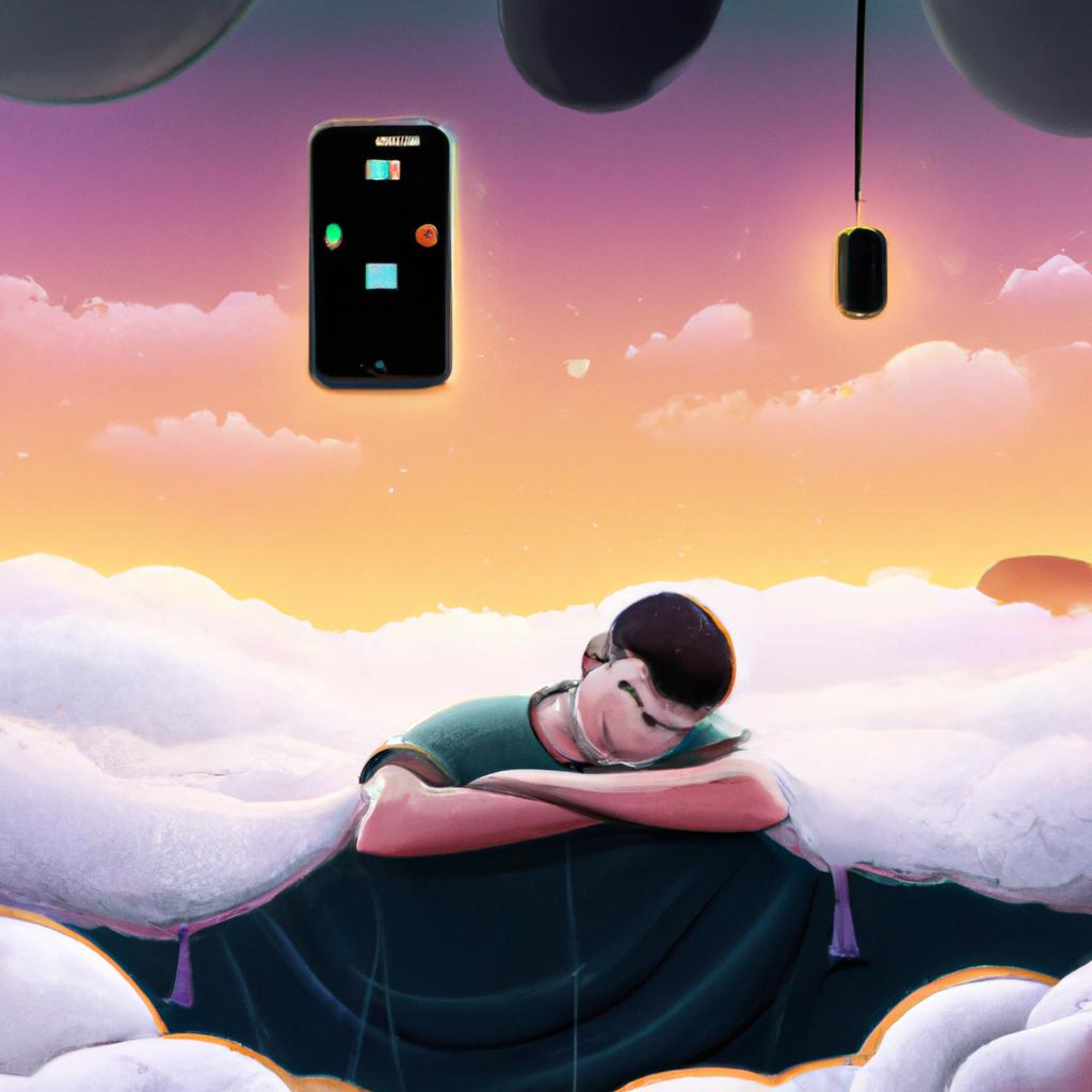 Imagem de capa do post "Descubra o Significado de Sonhar com Celular Tocando!" com um desenho digital