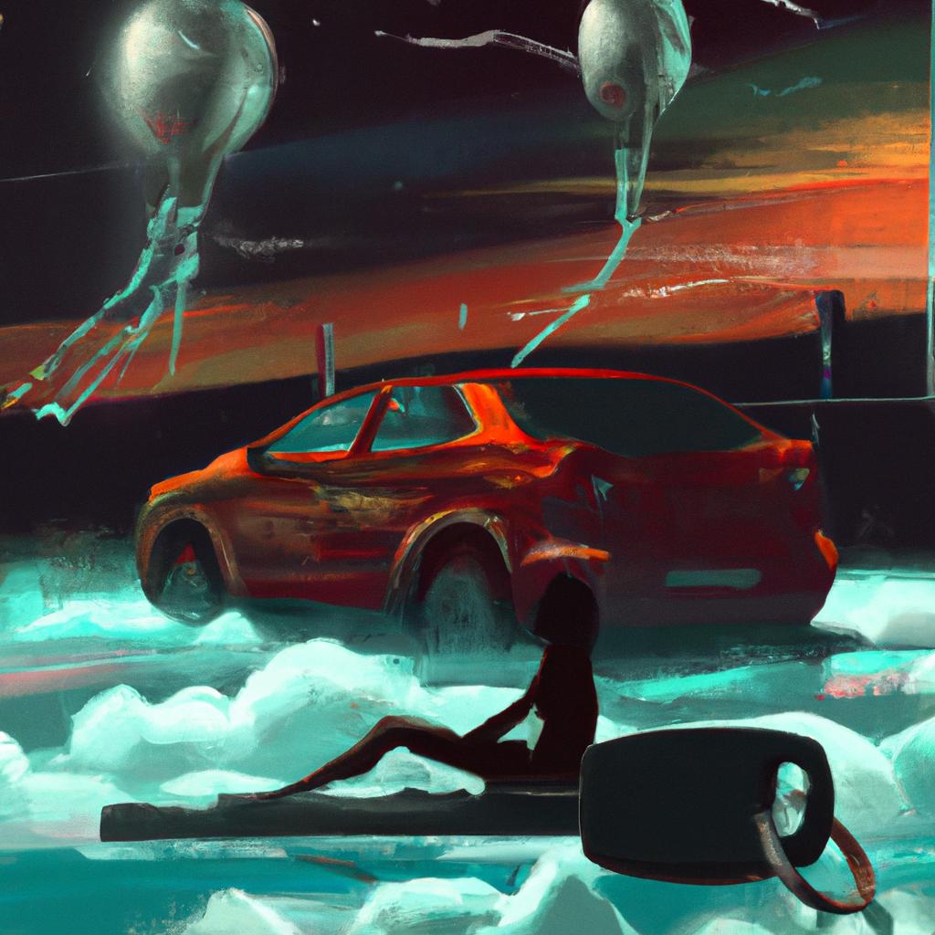 Imagem de capa do post Descubra o que Significa Sonhar com Chave do Carro! com um desenho digital