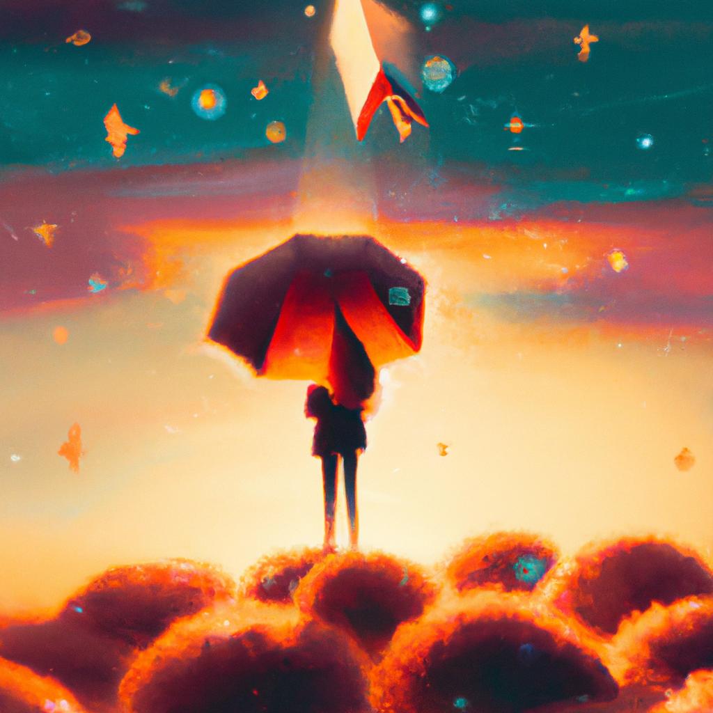 Imagem de capa do post Sonhar com Chuva de Meteoros: O Significado Revelado! com um desenho digital