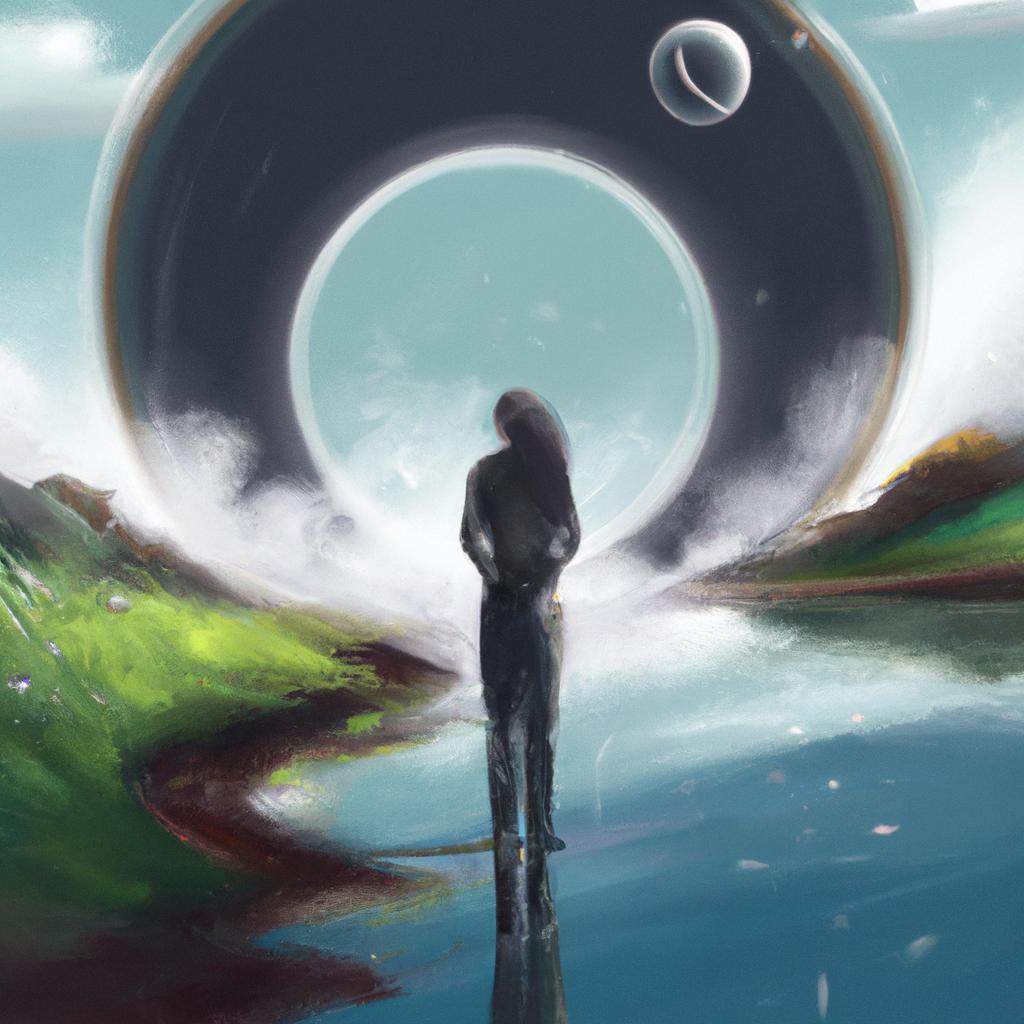 Imagem de capa do post "Descubra o Significado de Sonhar com Círculo!" com um desenho digital