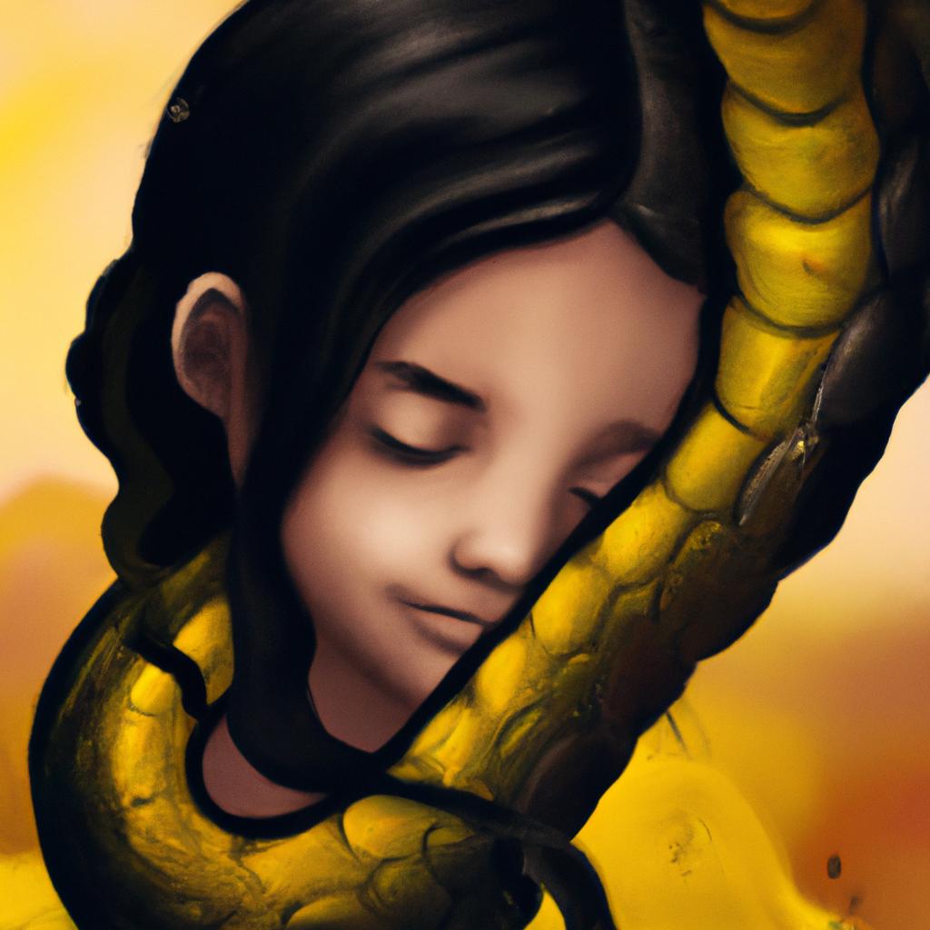 sonhar com cobra amarela e preta4
