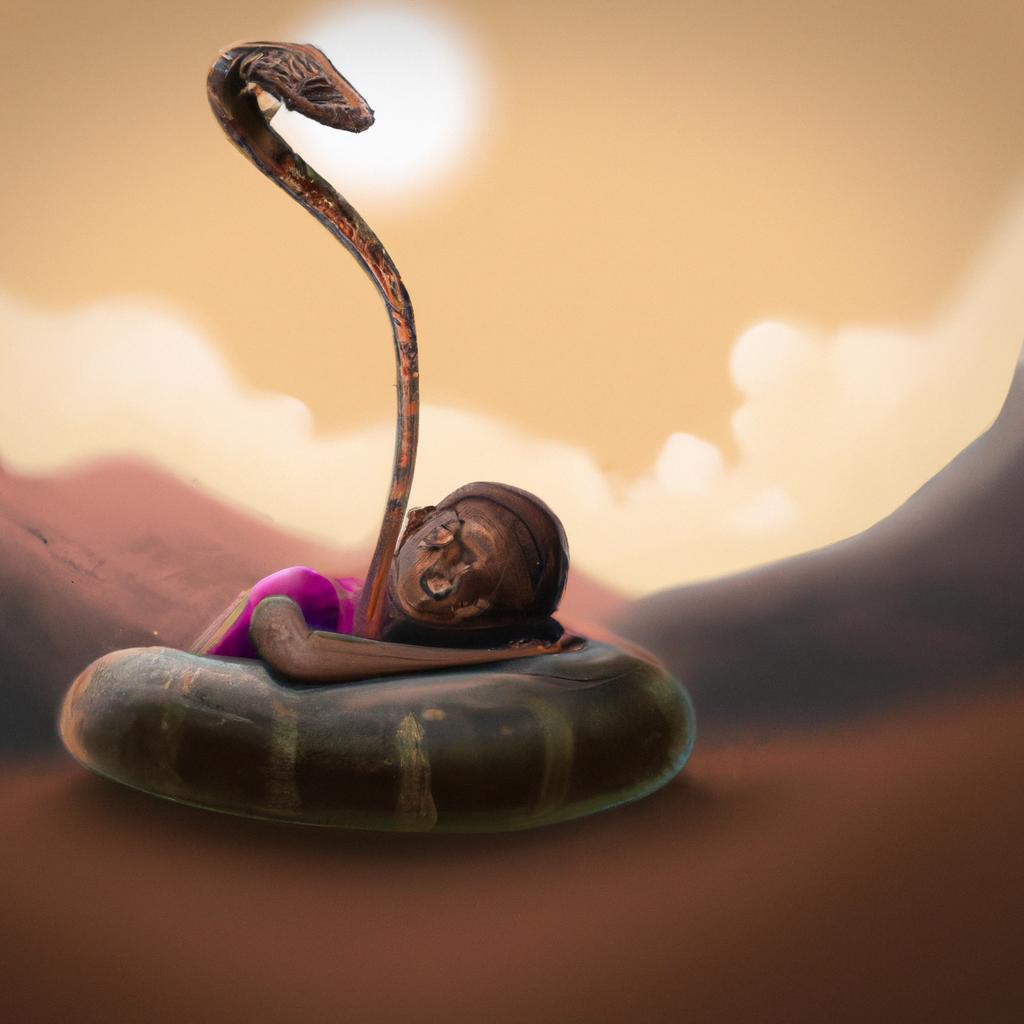 sonhar com cobra cascavel balancando o chocalho4