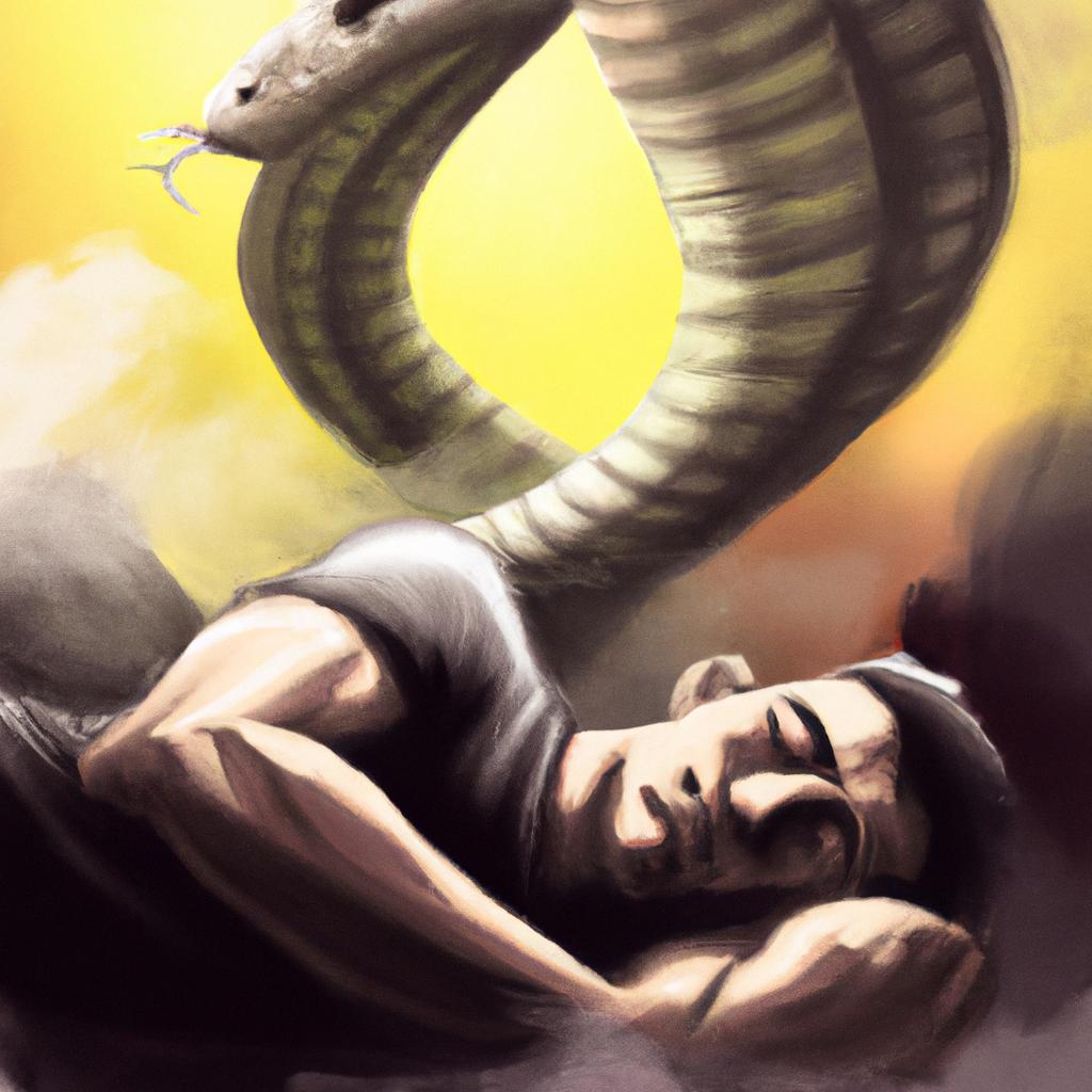 sonhar com cobra cinza3
